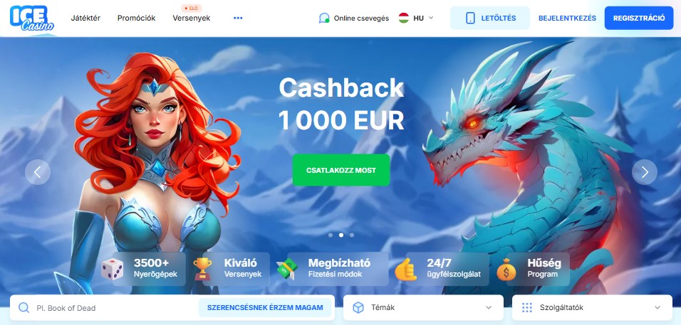 Ice Casino Befizetés Nélküli Ajánlatok